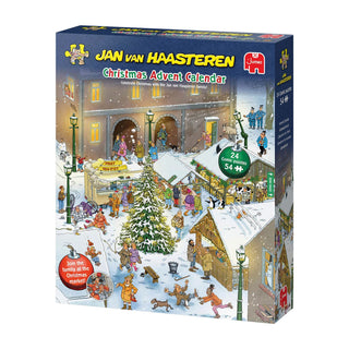 Jan van Haasteren Jigsaw Christmas Advent Calendar 2026, 24 Jigsaw Puzzles