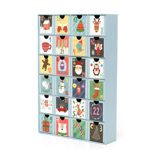 Childrens Christmas Advent Calendar | 24-Drawer Fill-Your-Own Advent Calendar