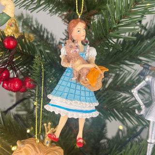 Dorothy & Toto Christmas Bauble | Wizard of Oz Christmas Tree Ornament - 10cm