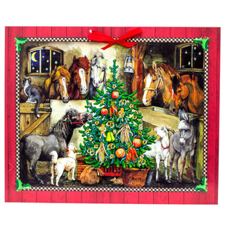 Christmas at the Stables Christmas Advent Calendar | Traditional Advent Calendar