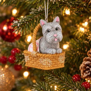 Toto Christmas Tree Decoration, Gisela Graham Wizard Of Oz Resin Bauble 6.5cm
