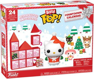 Hello Kitty Funko Bitty Pop Christmas Advent Calendar, 10 Collectables