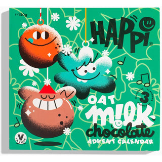 HAPPi Oat Milk Chocolate Advent Calendar | Vegan Christmas Advent Calendar