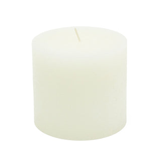 Ivory Pillar Candle | Church Pillar Candle Unscented Pillar Candle - 10x9cm