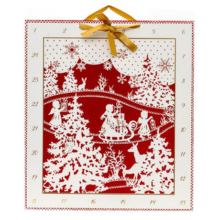 Woodland Silhouette Christmas Advent Calendar | Traditional Advent Calendar