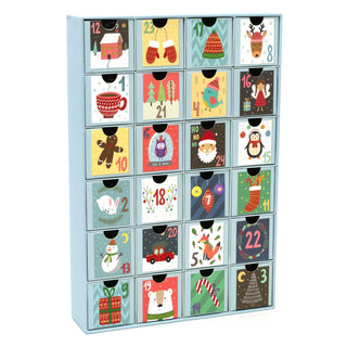 Childrens Christmas Advent Calendar | 24-Drawer Fill-Your-Own Advent Calendar