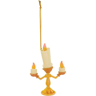 Disney Beauty and the Beast Lumiere Christmas Tree Hanging Ornament, Resin 10cm