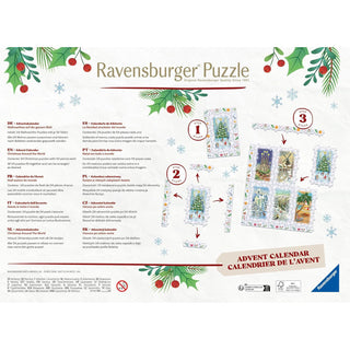 Ravensburger Puzzle Advent Calendar, Christmas Around the World Jigsaw - 1296 Piece