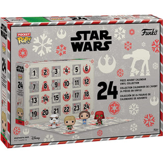 Funko Pop Star Wars Christmas Advent Calendar | Kids Collectable Pocket Pops