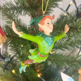 Peter Pan Christmas Tree Bauble | Neverland Christmas Tree Ornament - 11cm