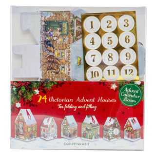 Fill Your Own Victorian Christmas House Advent Calendar | Make Your Own Calendar