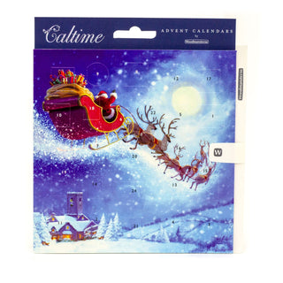 Christmas Deliveries - Christmas Advent Calendar Greetings Card & Envelope