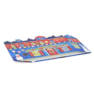 Santa’s North Pole Workshop Pop-Up Advent Calendar, 3D Christmas Advent Calendar