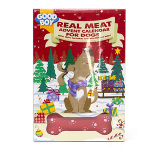 Real Meat Treats Christmas Advent Calendar for Dogs | Pet Treat & Toy Calendar