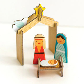 Childrens Nativity Advent Calendar | 3D Christmas Scene with Nativity Figures