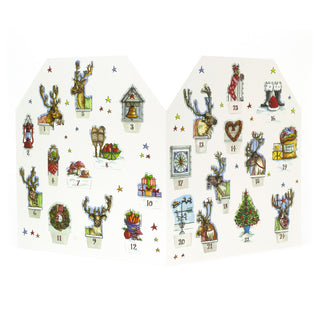 Reindeer Stables Christmas Advent Calendar | Slot-in Interactive Advent Calendar