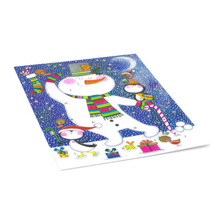 Snowman & Penguins Christmas Advent Calendar | Kids Christmas Countdown Calendar
