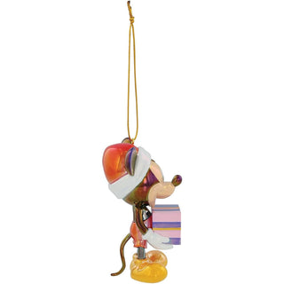Disney Mickey Mouse Christmas Tree Hanging Decoration, 10cm Festive Bauble