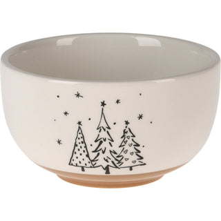 Ceramic Christmas Tree Bowl | Perfect for Snacks, Nibbles, or Desserts - 12cm