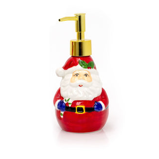 Christmas Character Soap Dispenser | Ceramic Hand Wash Bathroom Soap Dispenser