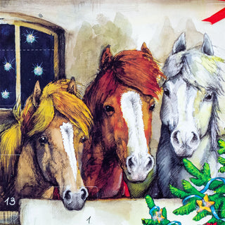 Christmas at the Stables Christmas Advent Calendar | Traditional Advent Calendar