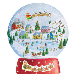 Pop-up 3D Snow Globes Christmas Advent Calendar | Winter Village Advent Calendar