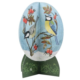 3D Snow Globe Christmas Advent Calendar | Advent Calendar with British Birds