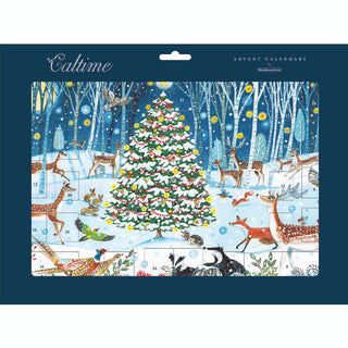 Winter Wonderland Christmas Advent Calendar Traditional Picture Advent Calendar