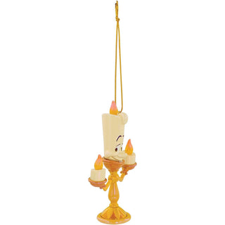 Disney Beauty and the Beast Lumiere Christmas Tree Hanging Ornament, Resin 10cm