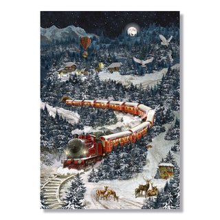 Magical Christmas Express A4 Christmas Advent Calendar | Picture Advent Calendar