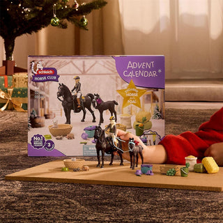 Schleich Horse Club Toy Advent Calendar, 32 Piece Horse Advent Calendar 2026