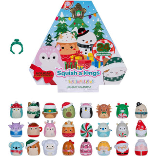 Squishmallows Squish-a-longs Christmas Advent Calendar | Kids Countdown Calendar