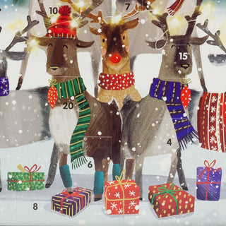 Santa's Helpers Christmas Advent Calendar | Reindeer Advent Calendar - 41cm